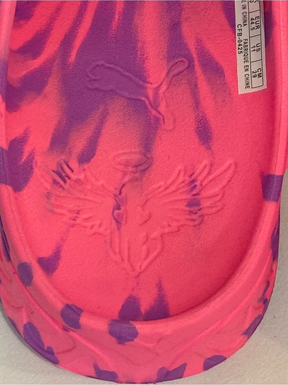 Puma MB.04 Slide LaMelo Ball Sun Struck Pure Magenta Size 11 NWOB - Picture 8 of 16
